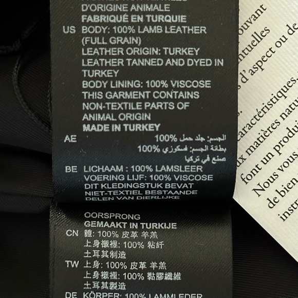 Sandro Paris Lamb Leather Skirt - Picture 11 of 16